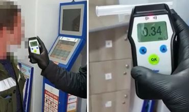 В столице два водителя попались пьяными за рулем.