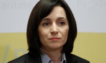 Лидер Партии действия и солидарности Майя Санду.