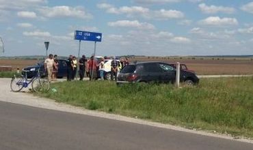 В Унгенском районе в ДТП серьезно пострадал велосипедист