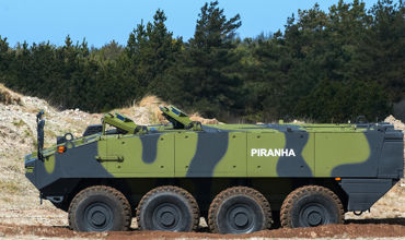 Национальная армия Молдовы получит партию бронетранспортеров Piranha.