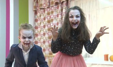 Halloween în Stil Moldovenesc Părinţii îşi Duc Copiii La Saloane