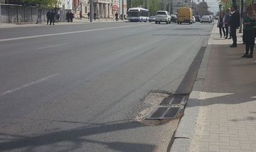 Асфальт с бульвара Штефана чел Маре отправят на экспертизу.