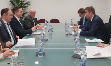 Ульяновски провел встречу с министром иностранных дел Чехии.