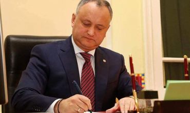 Президент РМ Игорь Додон.