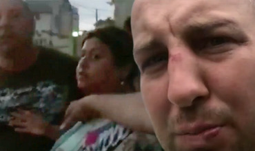 В Единцах группа ромов напала на автомобилиста.