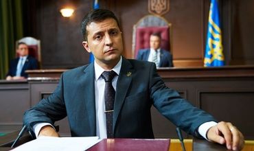 Зеленский сравнил себя с персонажем своего сериала.