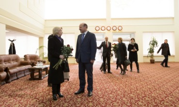 В Молдову прибыла спикер сейма Латвийской Республики Инара Мурниеце