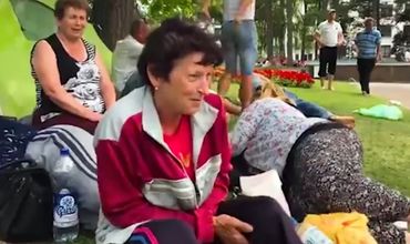 Митингующие не могут ответить, против чего протестуют.