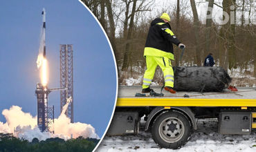 В Польше закрывают дело о падении обломков ракеты SpaceX.