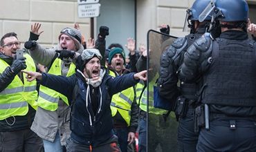 Макрон выступит с заявлением по ситуации с "желтыми жилетами".