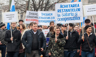 В Басарабяске железнодорожники выйдут не протест: требовать выплаты зарплаты.