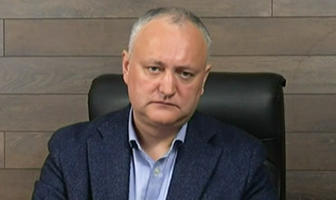 Председатель ПСРМ Игорь Додон. 