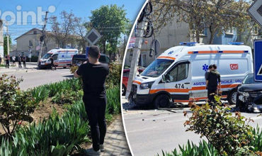 В Кагуле произошло ДТП с участием машины скорой помощи: есть пострадавшие.