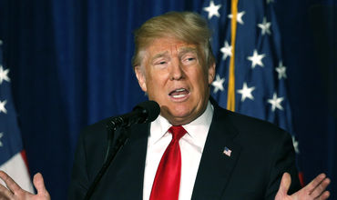 Кандидат в президенты США от Республиканской партии Дональд Трамп.