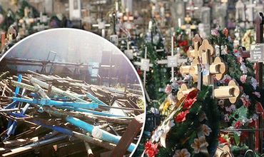 Столичное кладбище &#34;Дойна&#34; оказалось под угрозой разграбления вандалами.