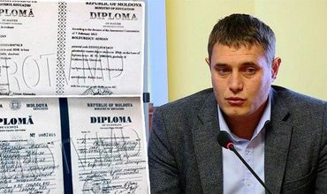 У Адриана Болдуреску нет диплома о высшем образовании. Фото: Point.md.