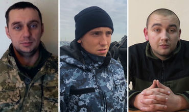 ФСБ опубликовала кадры опроса задержанных украинских военных.