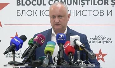 Лидер ПСРМ Игорь Додон. 