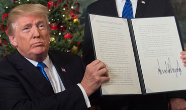 По словам политика, решение Трампа признать Иерусалим столицей Израиля "вызывает серьезную обеспокоенность".