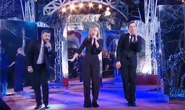 Молдавские артисты исполнили песню "My lucky day”, выступая в "музыкальной паузе" популярного интеллектуального шоу "Что? Где? Когда?".