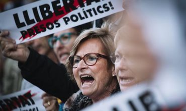 В связи с массовым шествием полицией Брюсселя приняты повышенные меры безопасности.