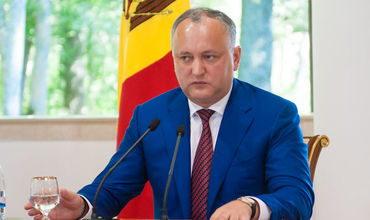 Президент РМ Игорь Додон. 