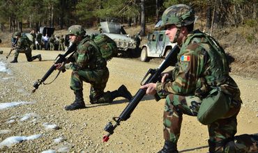 Молдавские военные отправились на учения в Румынию