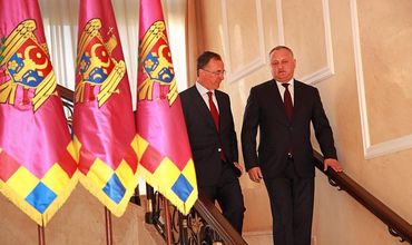 Igor Dodon s-a întâlnit cu Franco Frattini.