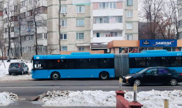 В Кишиневе из-за гололедицы задерживается транспорт: маршруты изменены.