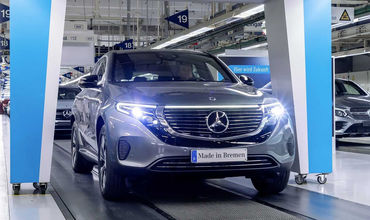 Mercedes запустил производство первого электрического кроссовера.