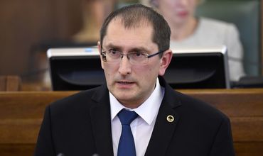 Латвийский министр Талис Линкайтс.