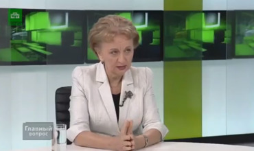 Председатель Партии Социалистов Республики Молдова (ПСРМ) Зинаида Гречаный.