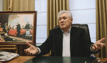Председатель Партии коммунистов, депутат парламента Владимир Воронин.