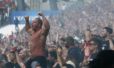 Фанаты сборной Венгрии. Фото: Eddie Keogh / Reuters