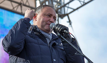 Глава Партии социалистов Молдовы Игорь Додон.