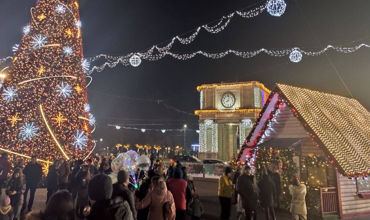 Новогодний праздник на ПВНС в Кишиневе начнется в 20:30.