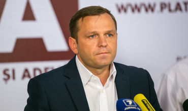 Председатель Партии „Платформа достоинство и правда” Андрей Нэстасе.
