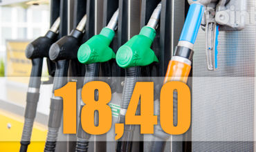 Впервые за последние три года дизельное топливо стоит 18,40 лея/литр.