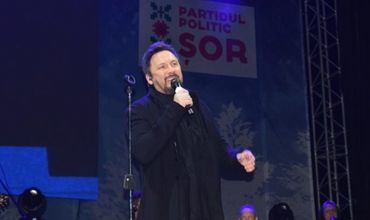 Российский певец Стас Михайлов в январе дал в Молдове уже 3 концерта.