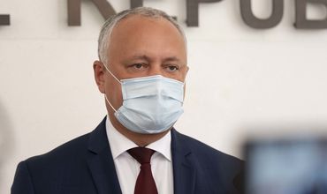 Председатель ПСРМ Игорь Додон. 