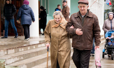Тираспольчане активно выбирают Президента России