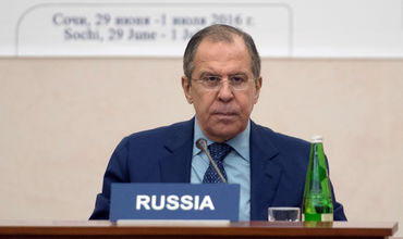 Министр иностранных дел России Сергей Лавров.