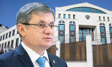 Гросу: В посольстве России еще остались те, кто не имеют отношения к дипломатии. Коллаж: Point.md