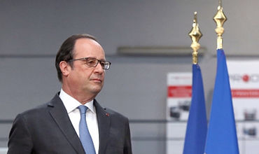 Президент Франции Франсуа Олланд.