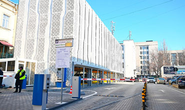 Единственная многоэтажная парковка в Кишиневе пустует.