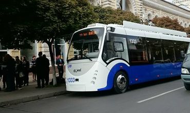 В Кишинёве появятся ещё пять новых троллейбусов.