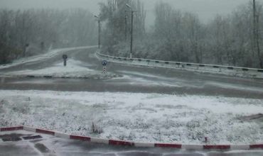 Первый снег выпал на юге Молдовы.