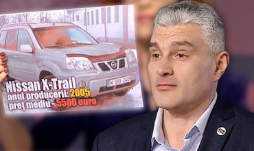 Александру Слусарь указал в своей декларации, что стоимость Nissan составляет около 1500 евро.