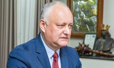 Dodon: Moldova a avut cel mai redus volum de investiții din istorie.
