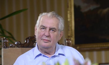 Чешский президент Милош Земан.